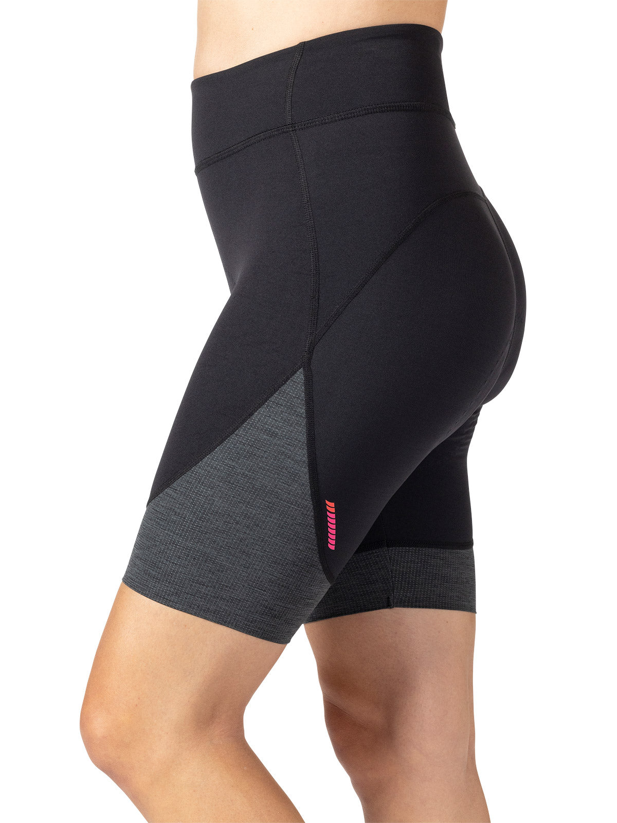 Terry Hot Flash Bike Short in Black Colorway