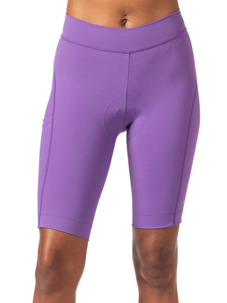 Terry Bike Bermuda Short in color || Petunia