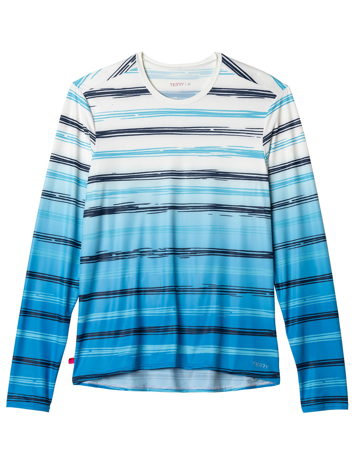 Terry Men's Soleil Long Sleeve Bike Top in Aero | Blue Colorway