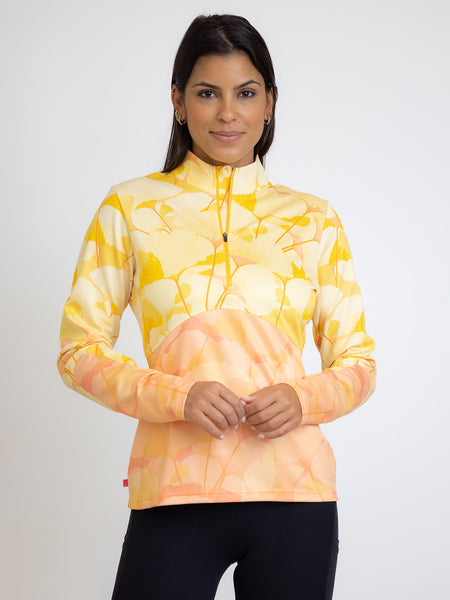 Terry Merino Bike Jersey in color || Ginkgo Gold