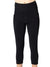 Terry Thermal Hi-Rise Bike Capri in color || Black