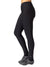 Terry Coolweather Bike Tight Tall length in Black Colorway