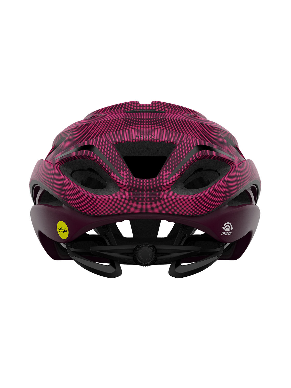 Giro Helios Cycling Helmet in Dark Cherry Colorway