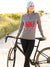 Krimson Klover Cirque Bike Sweater in Charcoal Colorway