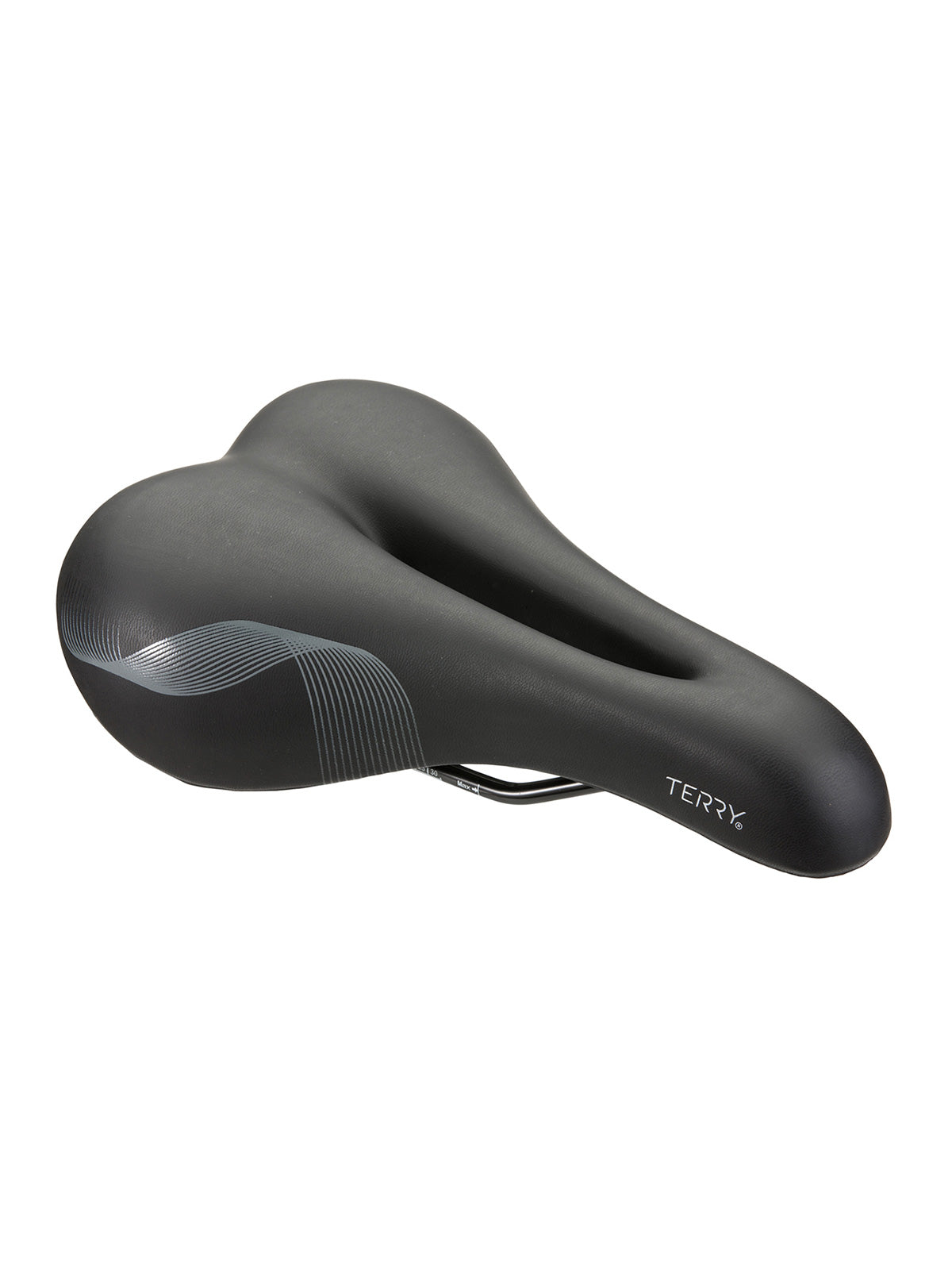 Terry Cite Y Gel Saddle in color || Black Black