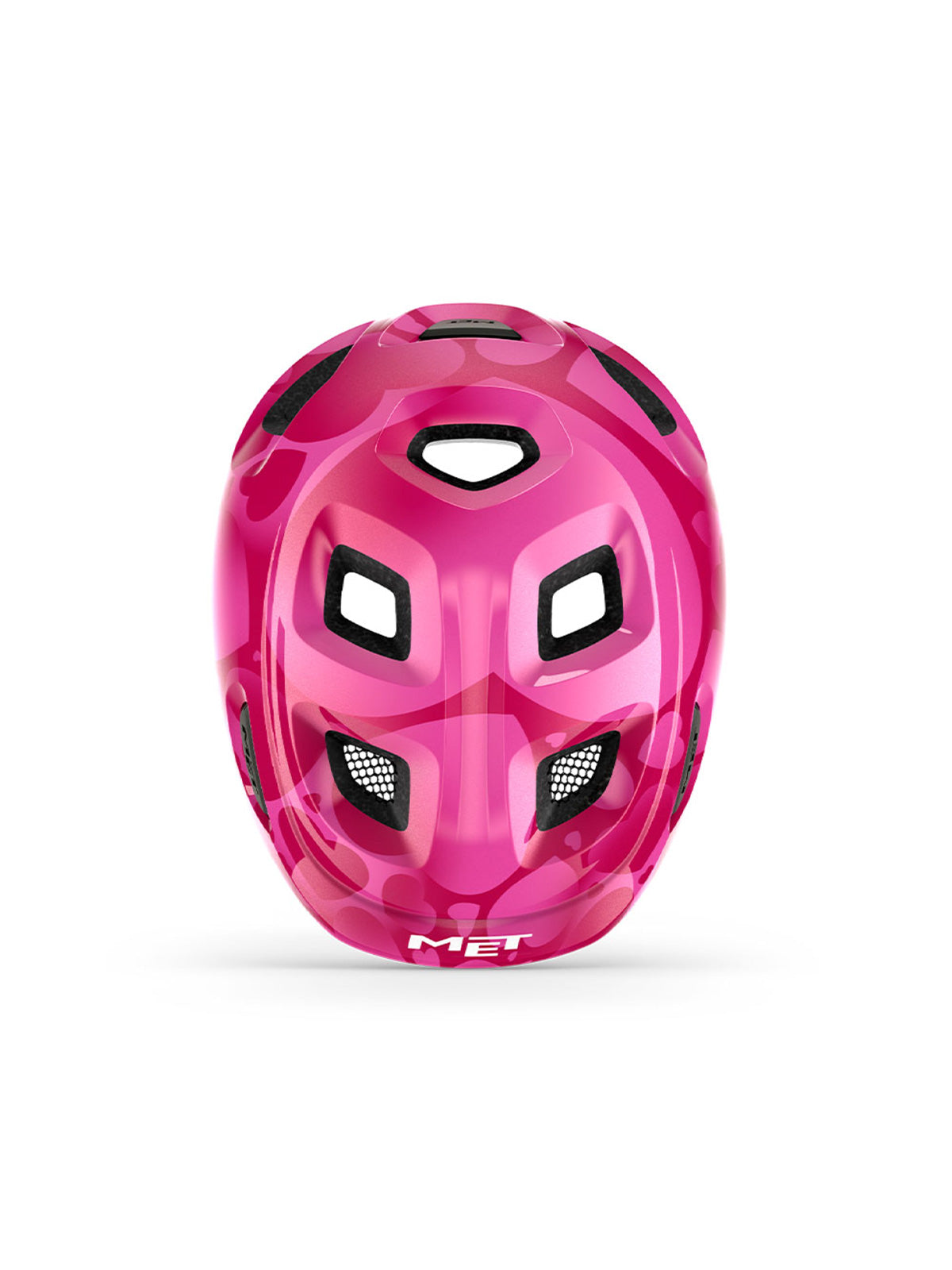 MET Helmets Kid's Hooray MIPS Helmet in color || Pink Hearts
