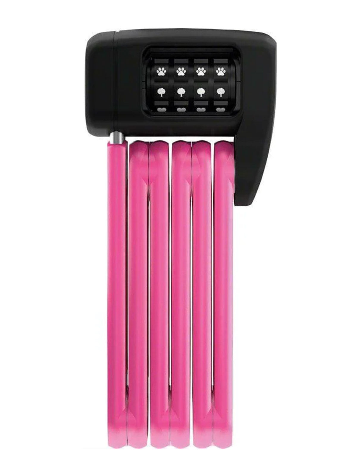 ABUS BORDO Lite Mini Folding Bike Lock in color || Pink