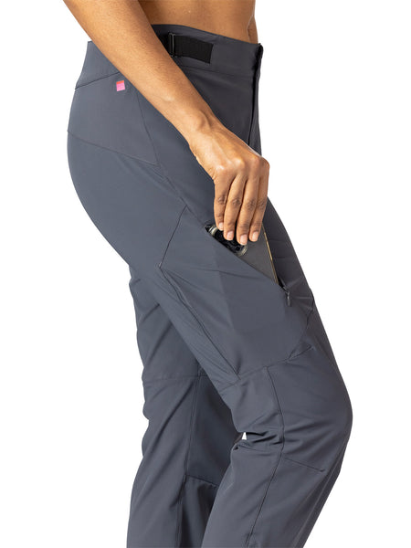 Terry Gravel Bike Pant in color || Ebony