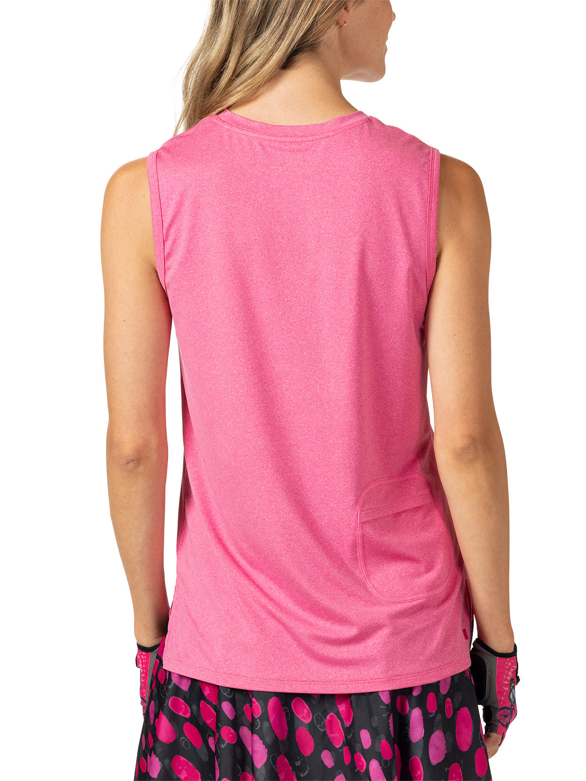 Terry Tech Bike Tank in color || Pink Heather | Aflutter