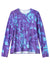 Terry Soleil Flow Long Sleeve Bike Top in Chroma Purple Colorway