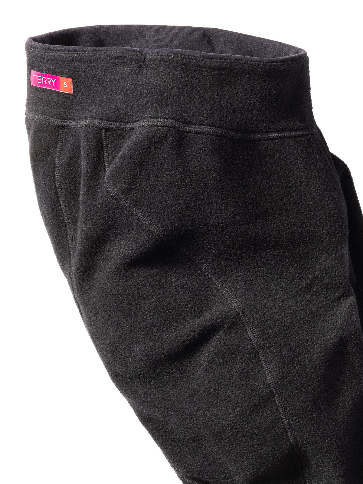 Terry Pro Thermal Bike Tight in Black Colorway