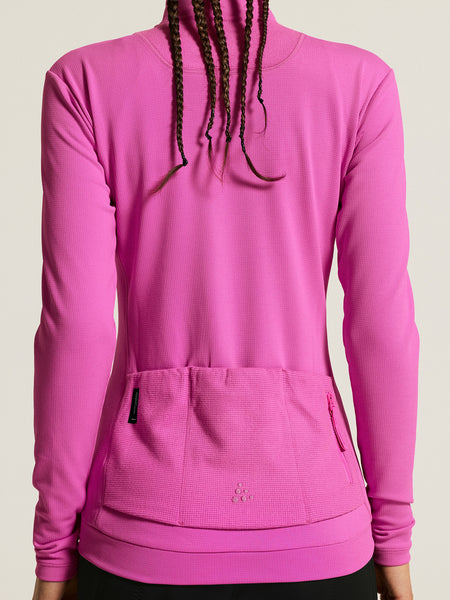 Craft SubZ LS Bike Jersey in color || Magenta