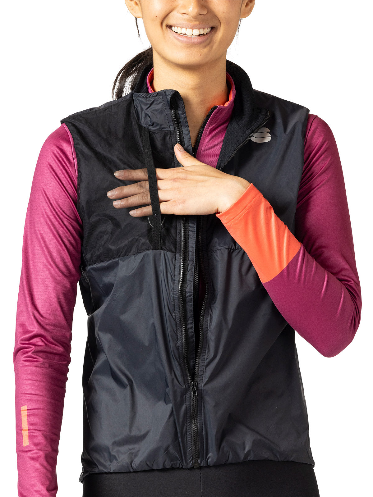 Sportful Supergiara Bike Vest in color || Black