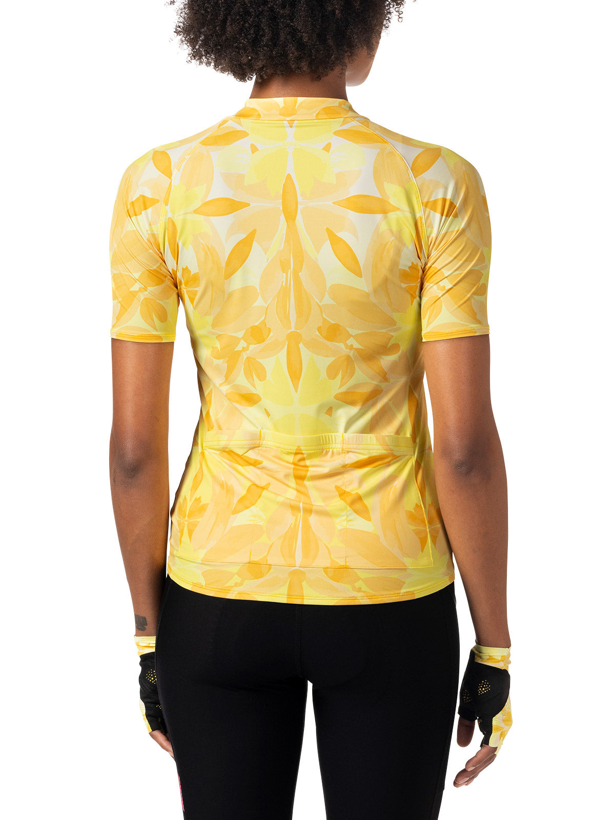 Terry Soleil Short Sleeve Bike Jersey in color || Aqueous Sun