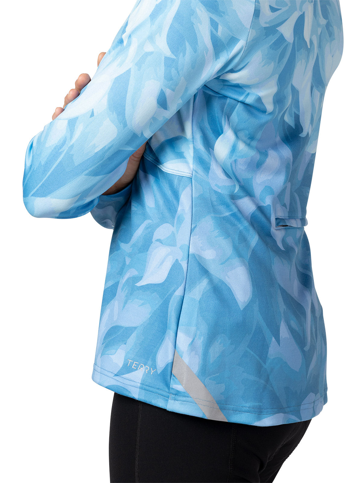 Terry Thermo Merino Bike Jersey in color || Chroma Aqua
