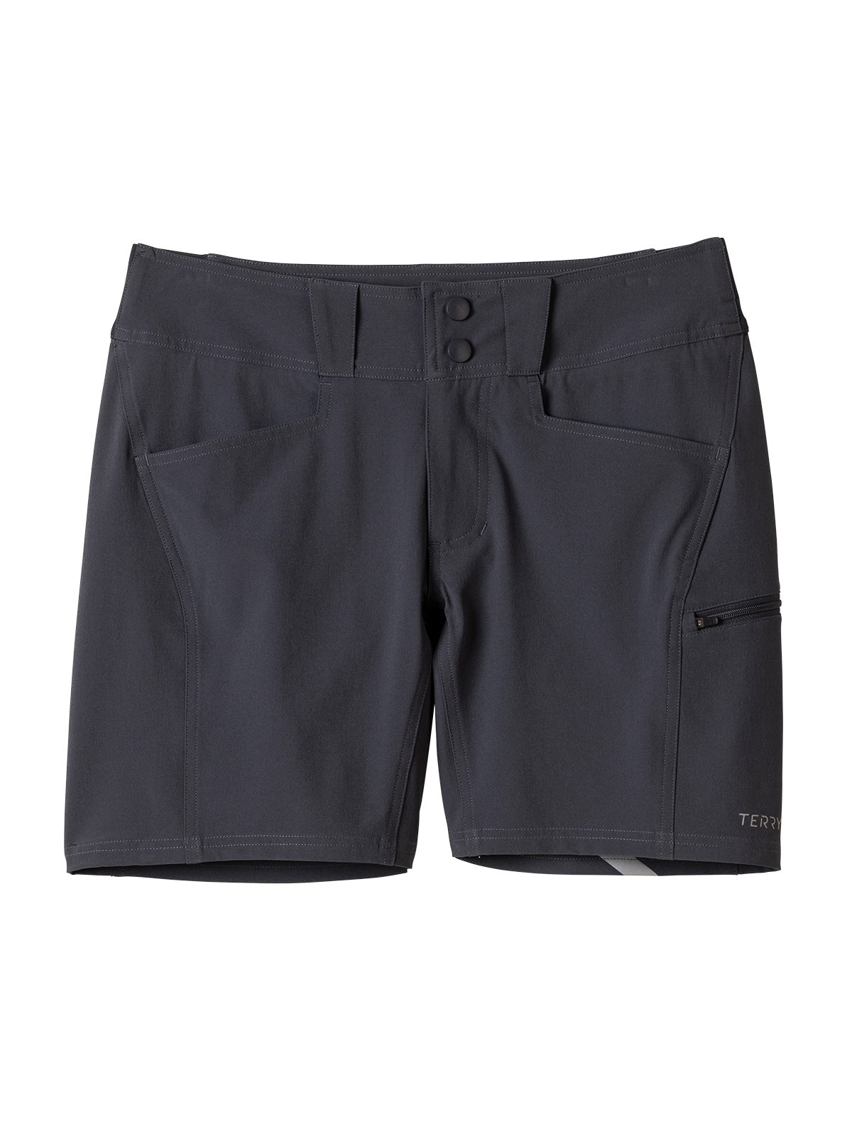 Terry Metro 7 inch Bike Short in Ebony Colorway