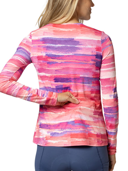 Terry Soleil Flow Long Sleeve Bike Top in color || Lotus Flow