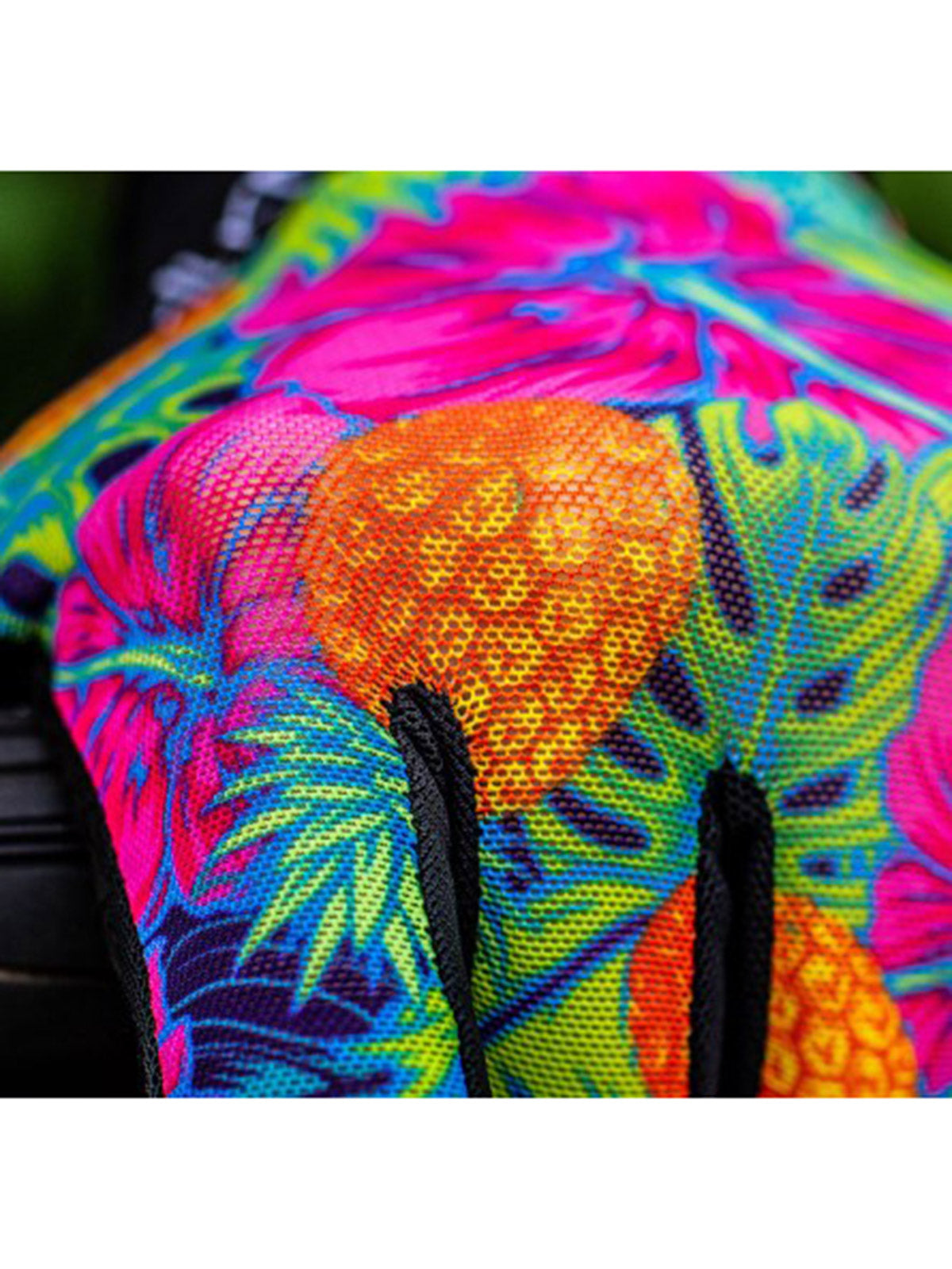 Handup Vented LF Bike Gloves in color || Pineapple Caribbean
