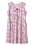 Benares Bicycle PJ V-Nighty in Pink Colorway