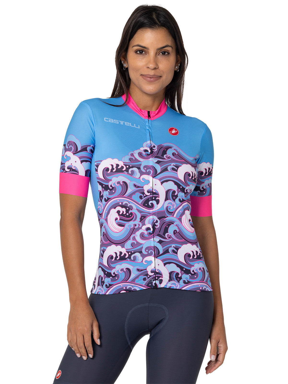 Castelli Competizione Bike Jersey in color || Tsunami | Seascape