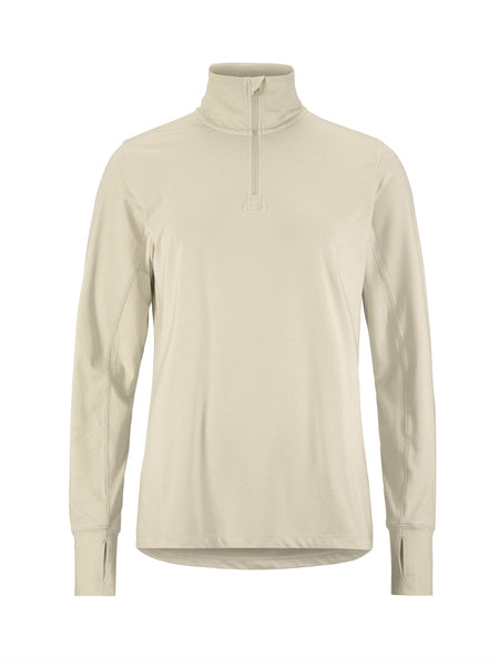 Craft Flow Half-Zip LS Baselayer/Top in color || Plaster