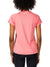 Terry Tech V Short Sleeve Bike Tee in color || Calypso Coral Pedal Pop