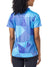 Terry Actif Bike Jersey in color || Quiltawhirl Blue