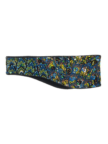 Choucas Contour Headband in color || Blue Lime Peacock