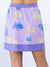 Benares La Vie Skirt in color || Purple Stripe