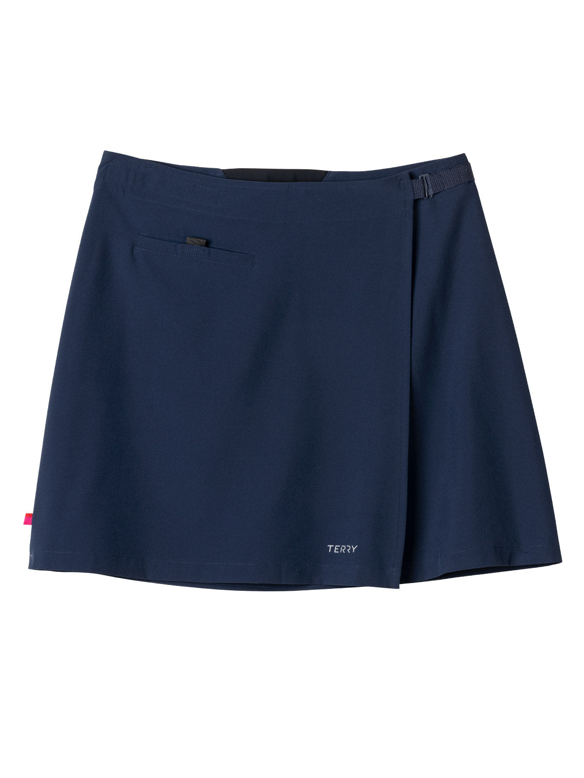 Terry Wrapper Bike Skirt in color || Black Iris