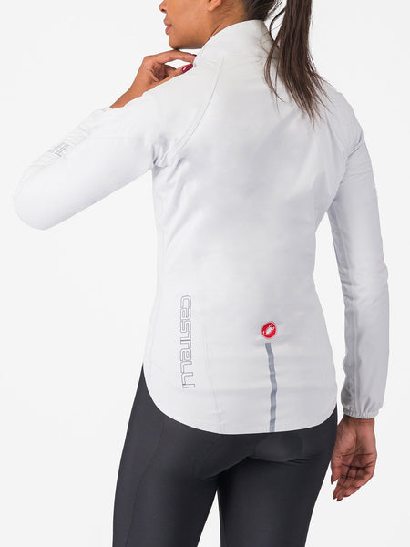 Castelli Emergency 3 Bike Rain Jacket in color || White