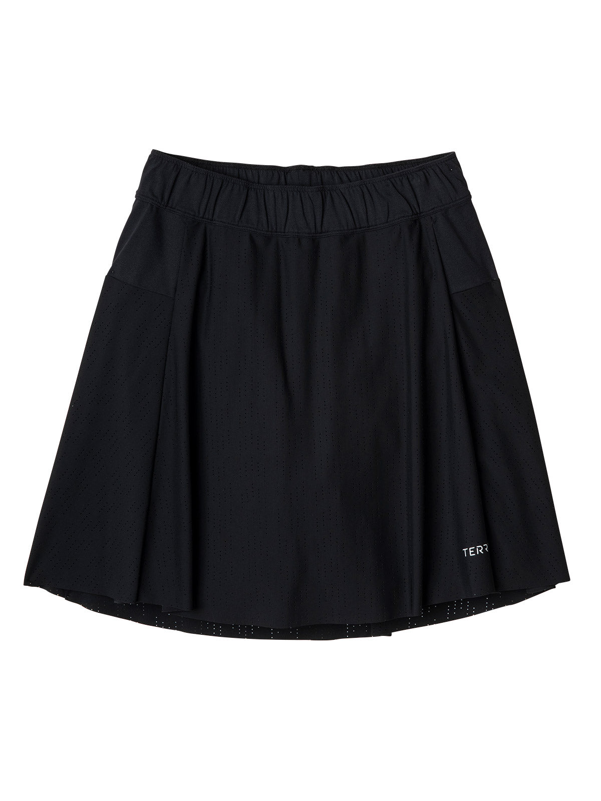 Terry Indie Bike Skort in Black Colorway