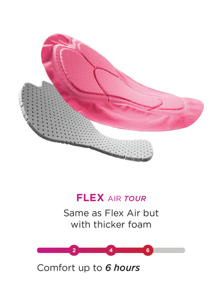 Flex Air Tour padded chamois in Grand Tour Bike Knicker || all-colors