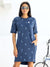 Maloja Soliat Sweatshirt Dress in Midnight Velolove Colorway