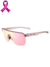 Tifosi Sanctum SL Sunglasses in color || Frost Rose