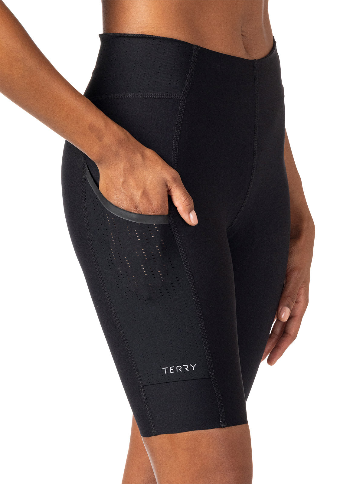 Terry Long Haul Bike Short in color || Black