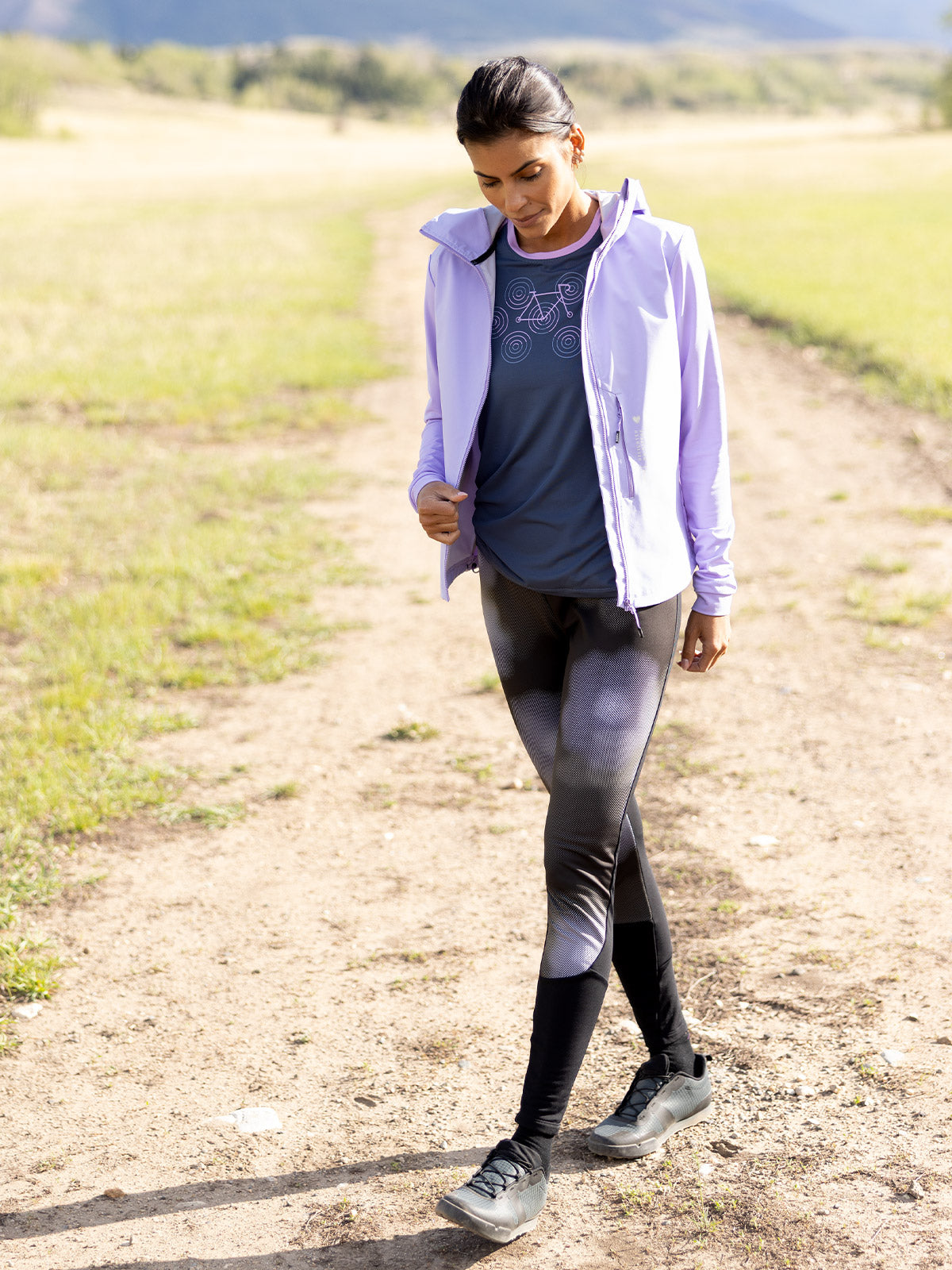 Maloja Sennes Hybrid Jacket in color || Summer Sky