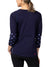 Terry Merino 3/4 Sleeve Bike Top in color || Navy