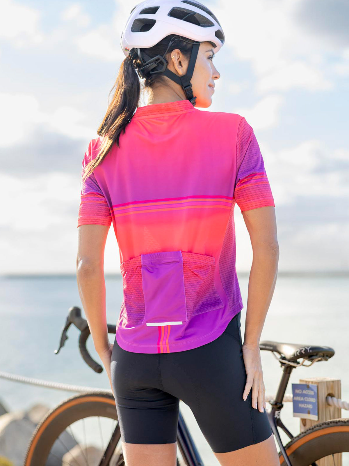 Terry Euro Bike Jersey in color || Roubaix Rosa