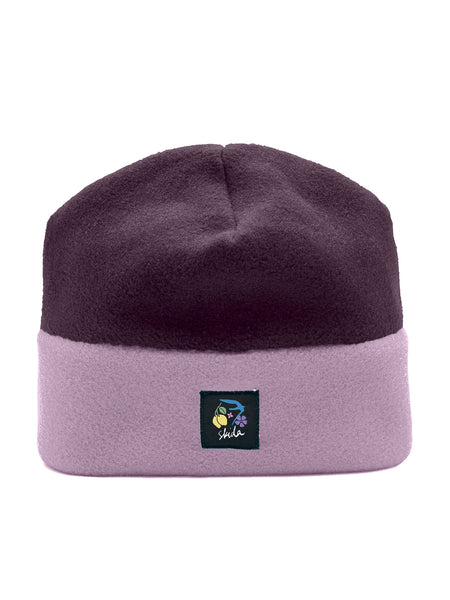 Skida Low Pile Fleece Hat in color || Amethyst