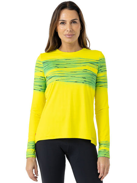 Terry Soleil Flow Long Sleeve Bike Top in color || Speedier Racer