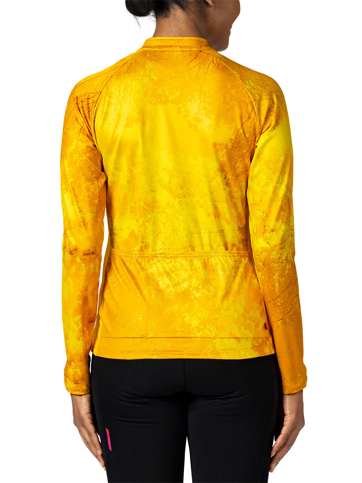 Terry Thermal Full Zip Bike Jersey in color || Gilded