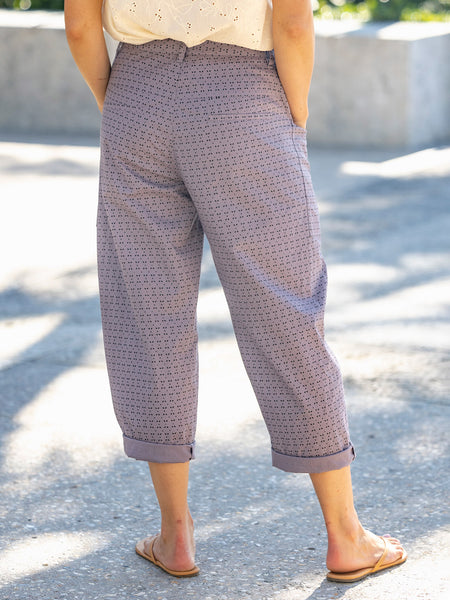 Maloja Auerbach Pant in color || smoky purple