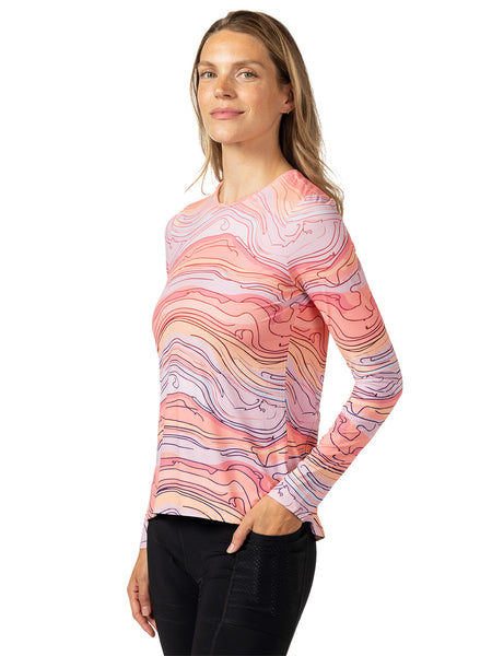 Terry Soleil Flow Long Sleeve Bike Top in color || Tailwind