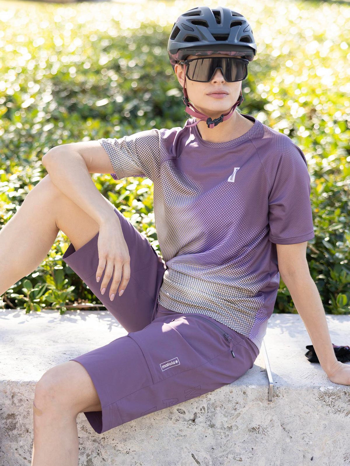 Maloja Realspitze Baggy Short in color || Stormy Lilac