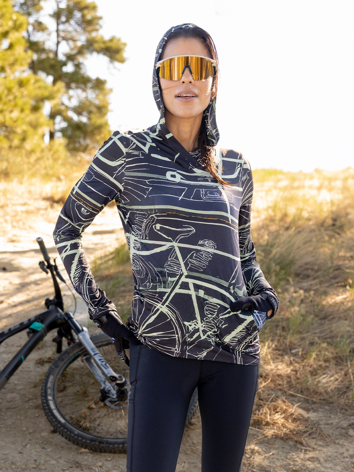 Terry Soleil Bike Hoody in color || Old School