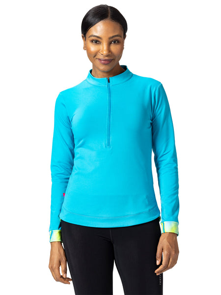 Terry Tulip Bike Jersey in color || Turquoise | Mojito