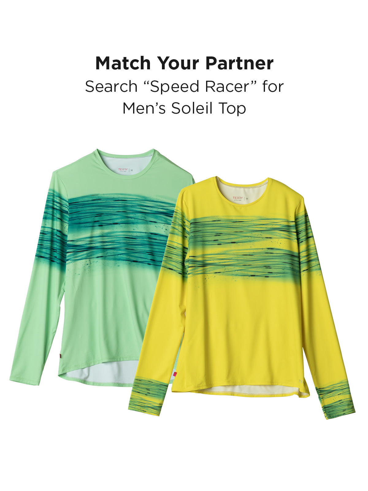 Terry Soleil Flow Long Sleeve Bike Top in color || Speedier Racer
