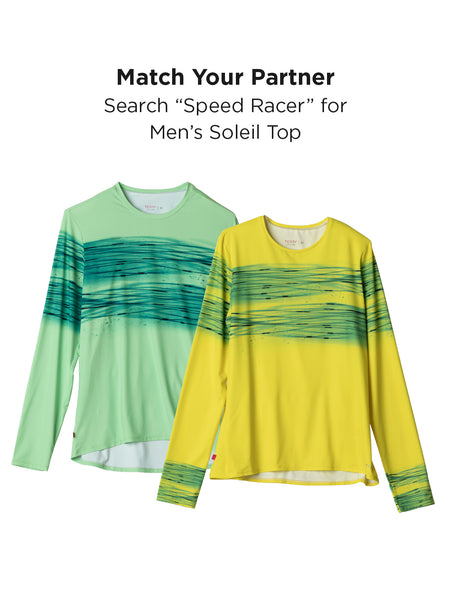 Terry Soleil Flow Long Sleeve Bike Top in color || Speedier Racer