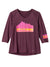 Terry Rover 3/4 Sleeve Top in color || Wine | Mountainscape